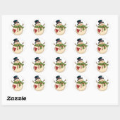 Exclusieve Snowman Sticker (Vel)