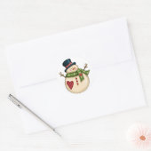 Exclusieve Snowman Sticker (Envelop)