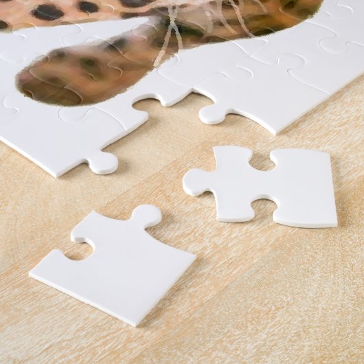 Exclusieve speciale jaguar-ogen legpuzzel (Zijkant)