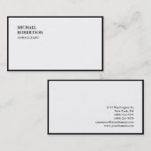 Exclusieve speciale zwarte witte tonercartridge visitekaartje (Voorkant / Achterkant)