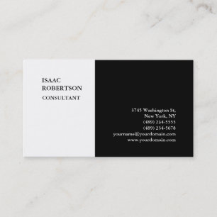 Exclusieve speciale zwarte witte tonercartridge visitekaartje