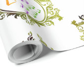 exclusieve tekenstijl cadeaupapier (Rol Hoek)