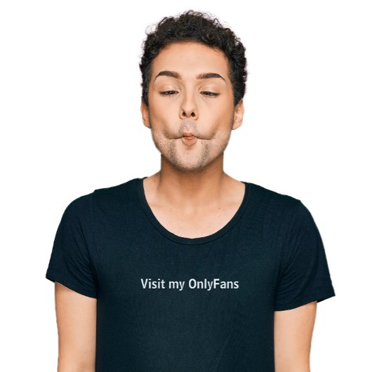 Exclusieve toegang Bezoek mijn Only Fans T-shirt