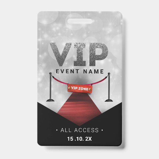 Exclusieve VIP-toegangsevenement Badge (Voorzijde)