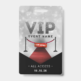 Exclusieve VIP-toegangsevenement Badge