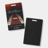 Exclusieve VIP-toegangsevenement Badge (Voor- en achterkant)