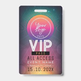Exclusieve VIP-toegangsevenement Badge