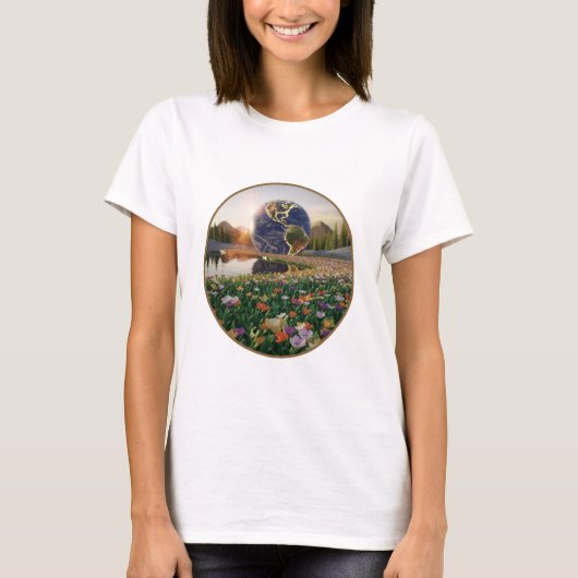 Exclusieve vrouwen T-shirt Sale: trendy stijl. (Voorkant)