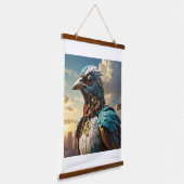 Exclusive Digital Download: Steampunk Owl Art (Hig Hangend Wandkleed (Gebogen)