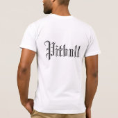 Exclusive Pitbull T-sirt T-shirt (Achterkant)