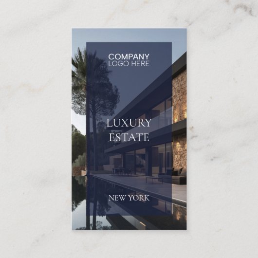 Exclusive Real Estate Property photo professional  Visitekaartje (Voorkant)