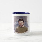 Exclusive Volodymir Zelensky & Quote Coffee Mug  Mok (Midden)