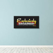 ExclusivelyBroadway.com Canvas Afdruk (Insitu (Houten vloer))