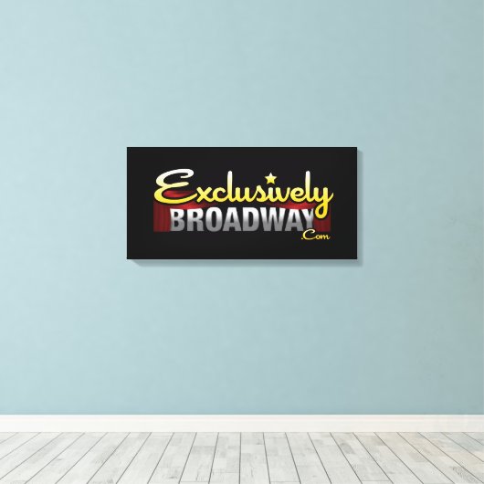 ExclusivelyBroadway.com Canvas Afdruk (Insitu (Houten vloer))