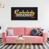 ExclusivelyBroadway.com Canvas Afdruk (Insitu (Woonkamer))