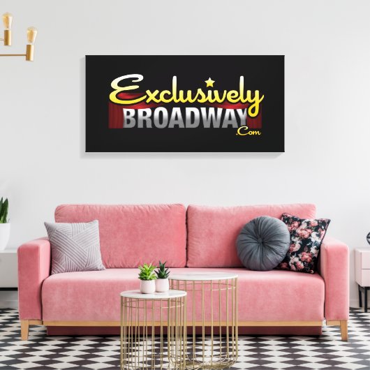ExclusivelyBroadway.com Canvas Afdruk (Insitu (Woonkamer))