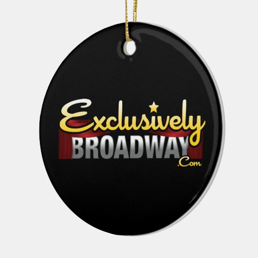 ExclusivelyBroadway.com Keramisch Ornament (Links)