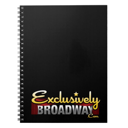 ExclusivelyBroadway.com Notitieboek (Voorkant)