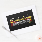 ExclusivelyBroadway.com Rechthoekige Sticker (Envelop)