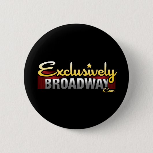 ExclusivelyBroadway.com Ronde Button 5,7 Cm (Voorkant)