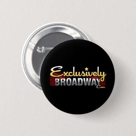 ExclusivelyBroadway.com Ronde Button 5,7 Cm (Voorkant /achterkant)