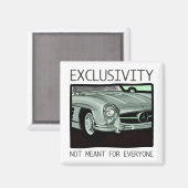 Exclusiviteit en rijkdom - oude Gullwing klassieke Magneet (Voorkant / Achterkant)