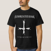 Excommuniceerde priester in samenzwering T-shirt (Voorkant)