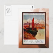 Excursies naar Chanel-resorts Briefkaart (Voorkant / Achterkant)