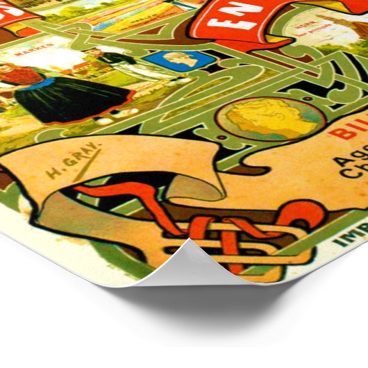 Excursions Through Holland Poster (Hoek)