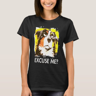 Excuse Me? Humeur Hond T-Shirt