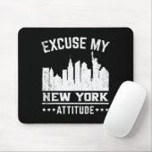 Excuse My New York Attitude  Muismat (Met muis)