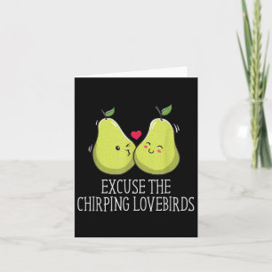 Excuseer de Chirping Lovebirds Wedding Honeymoon _ Kaart