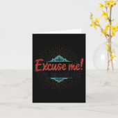Excuseer me ! Ik heb het over Kamala Meme Design Kaart (Gele Bloem)
