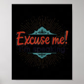 Excuseer me ! Ik heb het over Kamala Meme Design Poster (Voorkant)