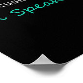 Excuseer me ik &#'; ik spreek Kamala Harris ik ben Poster (Hoek)