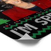 Excuseer me, ik spreek lelijke Kerst Kamala Harri Poster (Hoek)