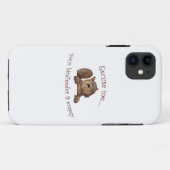 Excuseer me...je geboorte is leeg Case-Mate iPhone case (Achterkant (horizontaal))