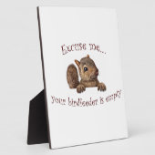 Excuseer me...je geboorte is leeg fotoplaat (Zijkant)