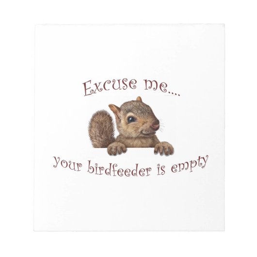 Excuseer me...je geboorte is leeg notitieblok (Voorkant)