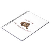 Excuseer me...je geboorte is leeg notitieboek (Linkerzijde)