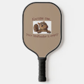Excuseer me...je geboorte is leeg pickleball paddle (Voorkant)