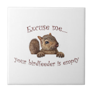 Excuseer me...je geboorte is leeg tegeltje