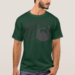 Excuseer me Miss Eyes hier Beard Vintage Beard Lo T-shirt