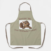 Excuseer me....uw geboorte is leeg schort (Voorkant)