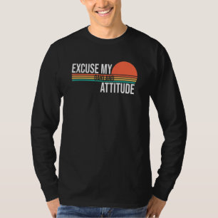 Excuseer mijn Oakland-houding voor mannen vrouwen T-shirt