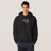 Excuseer mijn San Diego-houding voor mannen vrouwe Hoodie (Voorkant volledig)