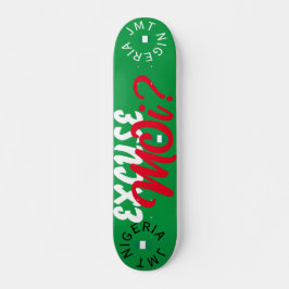 EXCUSEER MOI! JMT 7 3/4 "Skateboard Deck Persoonlijk Skateboard