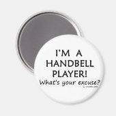 Excuseer voor de speler Handbell Magneet (Voorkant / Achterkant)
