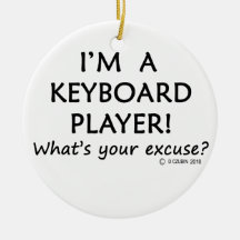 Excuseer voor toetsenbordspeler