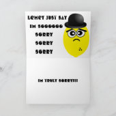 Excuses kaart (Binnen)